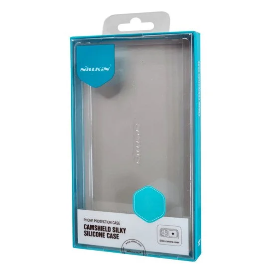 Nillkin Θήκη Camshield Silky Silicone Για Iphone 15 Pro Max, Μπλε Nillkin Θήκη Camshield Silky Silicone Για Iphone 15 Pro Max, Μπλε