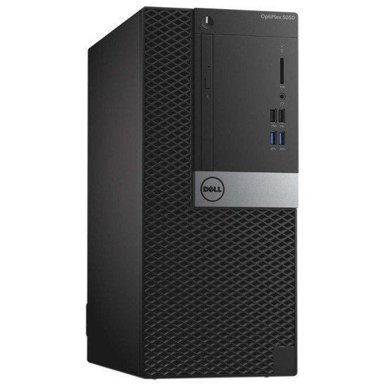 Dell Pc Optiplex 5050 Mt, I5-7500, 8Gb, 256Gb M.2, Ref Sqr