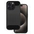 Powertech Θήκη Carbon Mob-1929 Για Iphone 15 Pro, Μαύρη
