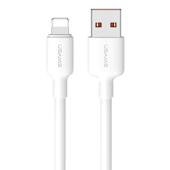 Usams Καλώδιο Lightning Σε Usb Us-Sj604, 2.4A, 1M, Λευκό Usams Καλώδιο Lightning Σε Usb Us-Sj604, 2.4A, 1M, Λευκό
