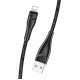 Usams Καλώδιο Lightning Σε Usb Us-Sj391, 2A, 1M, Μαύρο Usams Καλώδιο Lightning Σε Usb Us-Sj391, 2A, 1M, Μαύρο