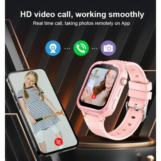 Intime Gps Smartwatch Για Παιδιά It-063, 1.85", Κάμερα, 4G, Ipx7, Ροζ Intime Gps Smartwatch Για Παιδιά It-063, 1.85", Κάμερα, 4G, Ipx7, Ροζ