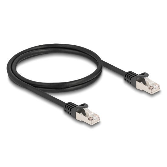 Delock Καλώδιο Rj50 80187, S/Ftp, 26 Awg, 1M, Μαύρο Delock Καλώδιο Rj50 80187, S/Ftp, 26 Awg, 1M, Μαύρο
