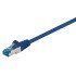 Goobay Καλώδιο Δικτύου 93738, Cat 6A S/Ftp (Pimf), Cca, 2M, Μπλε