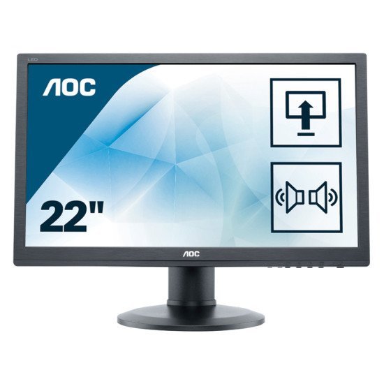 Aoc Used Οθόνη E2260Pda Led, 22" 1680X1050Px, Vga/Dvi, Gb