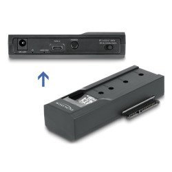 Delock Docking Station 64253 Για M.2 & 2.5"/3.5" Ssd/Hdd, 10Gbps, Μαύρο