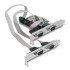 Delock Κάρτα Επέκτασης Pcie Σε 4X Rs-232 90410, 115.2Kbps