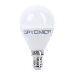 Optonica Led Λάμπα G45 1405, 8W, 4500K, 710Lm, E14