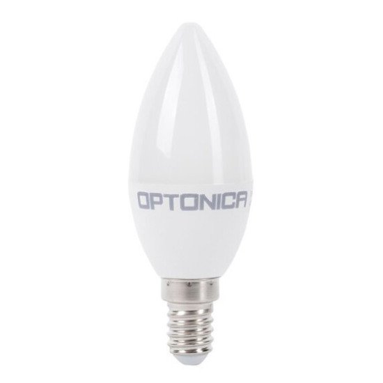 Optonica Led Λάμπα Candle C37 1428, 8W, 6000K, 710Lm, E14 Optonica Led Λάμπα Candle C37 1428, 8W, 6000K, 710Lm, E14