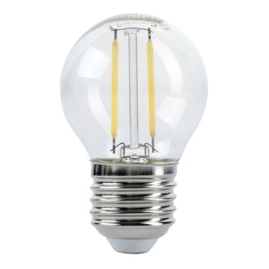 Optonica Led Λάμπα G45 1866, Filament, 2W, 2700K, 200Lm, E27 Optonica Led Λάμπα G45 1866, Filament, 2W, 2700K, 200Lm, E27