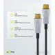 Goobay Καλώδιο Hdmi 2.1 65559 Με Ethernet, 8K/60Hz, 48Gbps, 20M, Μαύρο Goobay Καλώδιο Hdmi 2.1 65559 Με Ethernet, 8K/60Hz, 48Gbps, 20M, Μαύρο