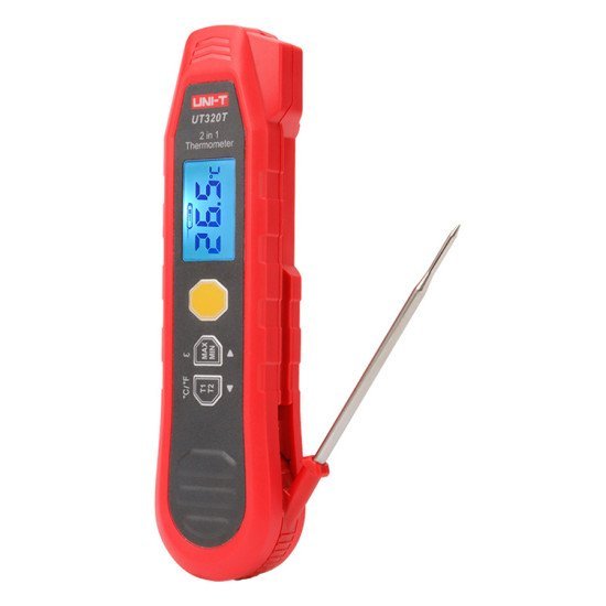Uni-T Ψηφιακό Θερμόμετρο Τροφίμων Ut320T, -40~300 °C, Ip54 Uni-T Ψηφιακό Θερμόμετρο Τροφίμων Ut320T, -40~300 °C, Ip54