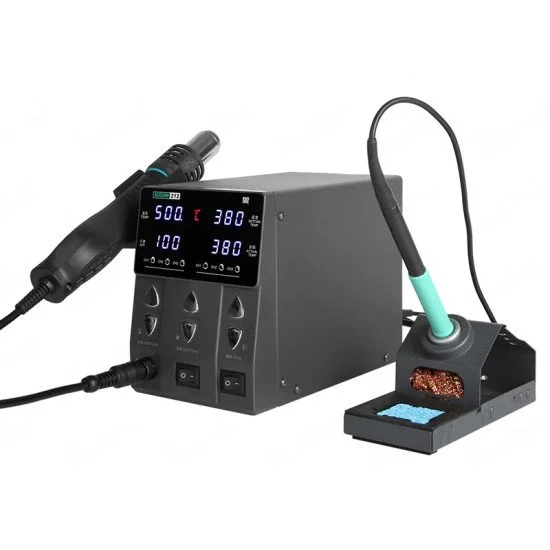 Sugon Σταθμός Συγκόλλησης 212 Με Κολλητήρι & Air Gun, 760W, 200-450 °C Sugon Σταθμός Συγκόλλησης 212 Με Κολλητήρι & Air Gun, 760W, 200-450 °C