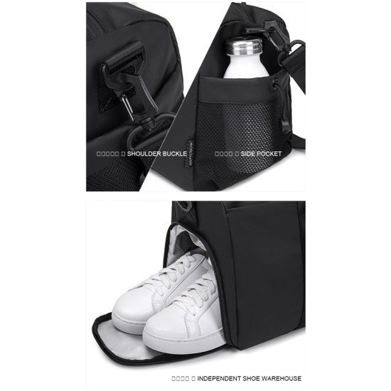 Arctic Hunter Τσάντα Ταξιδίου Lx00537 Με Θήκη Παπουτσιών, 25L, Κόκκινη Arctic Hunter Τσάντα Ταξιδίου Lx00537 Με Θήκη Παπουτσιών, 25L, Κόκκινη