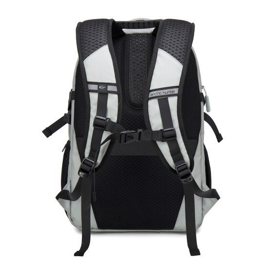 Arctic Hunter Τσάντα Πλάτης B00388 Με Θήκη Laptop 15.6", Usb, 27L, Γκρι Arctic Hunter Τσάντα Πλάτης B00388 Με Θήκη Laptop 15.6", Usb, 27L, Γκρι