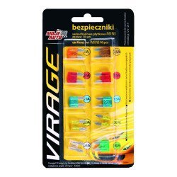 Moje Auto Σετ Μαχαιρωτών Ασφαλειών Αυτοκινήτου 94-016, 10Τμχ