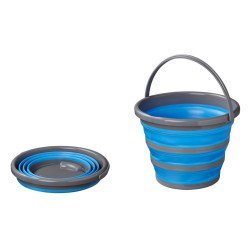 Proplus Πτυσσόμενος Κάδος 370307, 10L, Μπλε/Γκρι