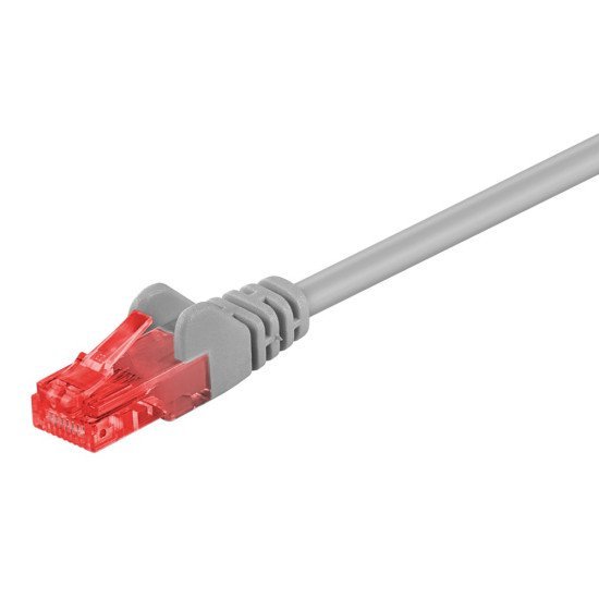 Goobay Καλώδιο Δικτύου 68404, Cat 6 U/Utp, Cca, 20M, Γκρι Goobay Καλώδιο Δικτύου 68404, Cat 6 U/Utp, Cca, 20M, Γκρι