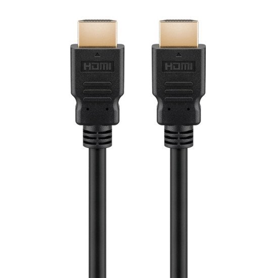 Goobay Καλώδιο Hdmi 60619 Με Ethernet, 4K/60Hz, 18Gbps, 0.5M, Μαύρο Goobay Καλώδιο Hdmi 60619 Με Ethernet, 4K/60Hz, 18Gbps, 0.5M, Μαύρο