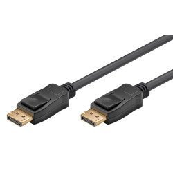 Goobay Καλώδιο Displayport 64797, 8K/60Hz, 32.4Gbps, 1M, Μαύρο