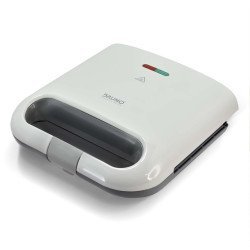 Bruno Τοστιέρα Brn-0164, 2 Θέσεων, 800W, Αντικολλητικές Πλάκες, Λευκή