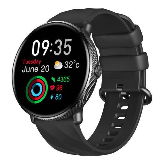 Zeblaze Smartwatch Gtr 3 Pro, Heart Rate, 1.43" Amoled, Ip68, Μαύρο