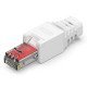 Powertech Βύσμα Δικτύου Rj45 Cab-N350, Cat 6A Utp, Tool-Free, Λευκό Powertech Βύσμα Δικτύου Rj45 Cab-N350, Cat 6A Utp, Tool-Free, Λευκό