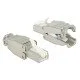 Powertech Βύσμα Δικτύου Rj45 Cab-N351, Cat 6A Stp, Tool-Free, Μεταλλικό Powertech Βύσμα Δικτύου Rj45 Cab-N351, Cat 6A Stp, Tool-Free, Μεταλλικό
