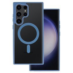 Powertech Θήκη Acrylic Color Magsafe Mob-1951, Samsung S24 Ultra, Μπλε