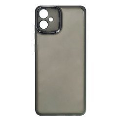 Powertech Θήκη Protective Lens Mob-1960 Για Samsung A05, Διάφανη-Μαύρη