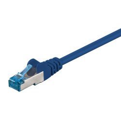 Goobay Καλώδιο Δικτύου 95599, Cat 6A S/Ftp (Pimf), Cu, 1.5M, Μπλε