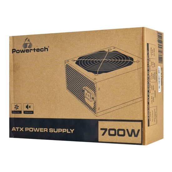Powertech Τροφοδοτικό Για Pc Pt-1169, 700W, Atx, 140Mm Fan Powertech Τροφοδοτικό Για Pc Pt-1169, 700W, Atx, 140Mm Fan
