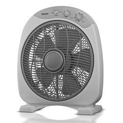Bruno Ανεμιστήρας Box Fan Brn-0184, Επιτραπέζιος/Δαπέδου, 38W 32Cm, Γκρι