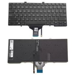 Πληκτρολόγιο Για Dell Latitude 7400/5400 Key-111 Με Backlight, Μαύρο Πληκτρολόγιο Για Dell Latitude 7400/5400 Key-111 Με Backlight, Μαύρο