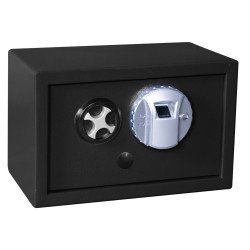 Powertech Χρηματοκιβώτιο Pt-1196 Με Δακτυλικό Αποτύπωμα, 31X20X20Cm