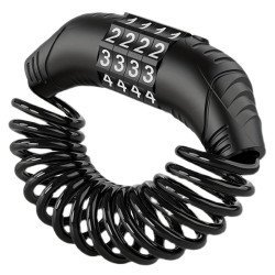 Ctech Κλειδαριά Ποδηλάτου Ctl-0026, Συνδυασμού 4 Ψηφίων, Φ3.9Mm, 1.2M