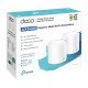 Tp-Link Home Mesh Wi-Fi System Deco X60, 5400Mbps Ax5400, Ver. 3.2, 2Τμχ Tp-Link Home Mesh Wi-Fi System Deco X60, 5400Mbps Ax5400, Ver. 3.2, 2Τμχ