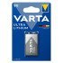 Varta Μπαταρία Λιθίου Ultra, 9V, 1Τμχ