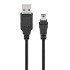 Goobay Καλώδιο Usb Σε Usb Mini 93229, 480Mbps, 0.3M, Μαύρο