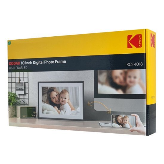 Kodak Ψηφιακή Κορνίζα Rcf-1018 Με 10.1" Οθόνη Αφής, 1+32Gb, Wi-Fi, Μαύρη