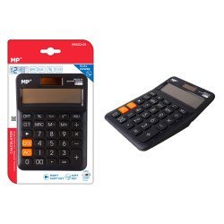 Mp Αριθμομηχανή Pe032-01, Ηλιακό & Μπαταρίες, 12 Ψηφία, Μαύρη Mp Αριθμομηχανή Pe032-01, Ηλιακό & Μπαταρίες, 12 Ψηφία, Μαύρη