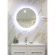 Bruno Καθρέφτης Μπάνιου Led Brn-0192, Στρόγγυλος, 24W, Φ70Cm, Ip67 Bruno Καθρέφτης Μπάνιου Led Brn-0192, Στρόγγυλος, 24W, Φ70Cm, Ip67