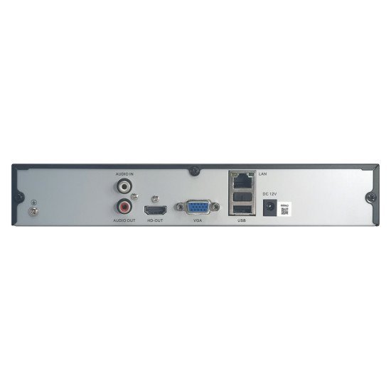 Powertech Nvr Καταγραφικό Με 4 Κάμερες Pt-1233, 4K, 4Mp, 9 Κανάλια Powertech Nvr Καταγραφικό Με 4 Κάμερες Pt-1233, 4K, 4Mp, 9 Κανάλια