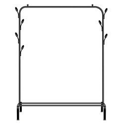 Home Use Κρεμάστρα Δαπέδου Huh-0179, Μεταλλική, 110X40X150Cm, Μαύρη