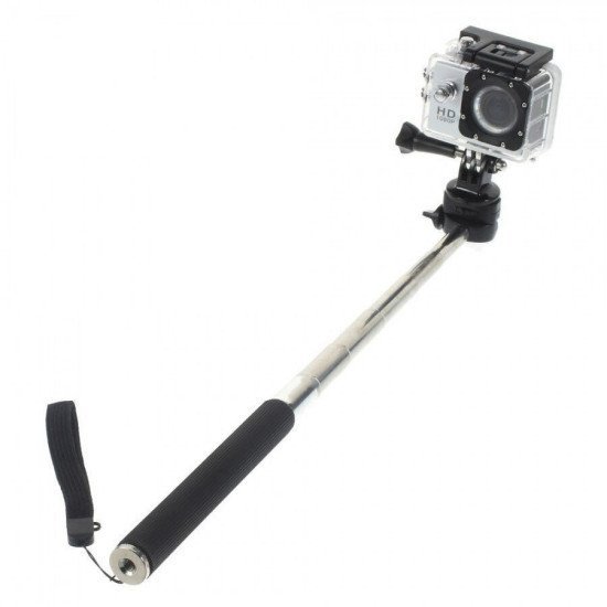 Esperanza Selfie Stick Emm107 Για Smartphone & Action Camera, Μαύρο