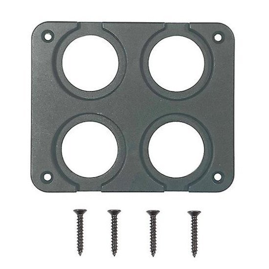 Powertech Πάνελ Πρίζας Για Σκάφη & Οχήματα Ptl-016, 4 Θέσεις, 102X85Mm Powertech Πάνελ Πρίζας Για Σκάφη & Οχήματα Ptl-016, 4 Θέσεις, 102X85Mm