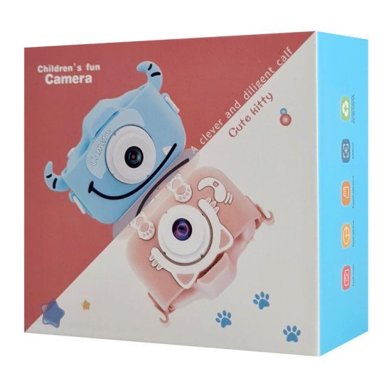 Wowkids Παιδική Φωτογραφική Μηχανή C05 Με 2" Οθόνη, 8Mp, Ροζ Wowkids Παιδική Φωτογραφική Μηχανή C05 Με 2" Οθόνη, 8Mp, Ροζ