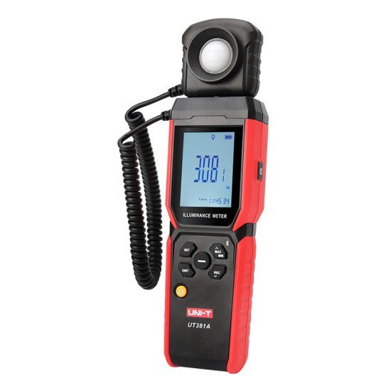Uni-T Ψηφιακό Φωτόμετρο Ut381A, Εύρος Μέτρησης Έως 400000 Lux, Bluetooth Uni-T Ψηφιακό Φωτόμετρο Ut381A, Εύρος Μέτρησης Έως 400000 Lux, Bluetooth