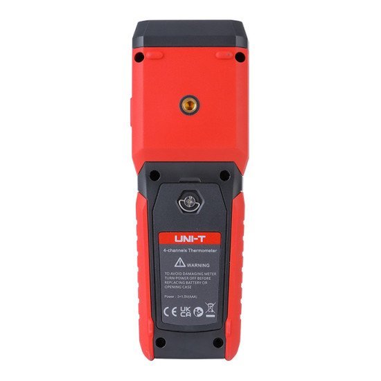 Uni-T Ψηφιακό Θερμόμετρο Ut325F, 4 Καναλιών Θερμοστοιχείων, Bluetooth Uni-T Ψηφιακό Θερμόμετρο Ut325F, 4 Καναλιών Θερμοστοιχείων, Bluetooth