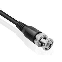 Καλώδιο Με Βύσμα Bnc St-B20, 20 Cm, Ασημί, 5Τμχ Καλώδιο Με Βύσμα Bnc St-B20, 20 Cm, Ασημί, 5Τμχ